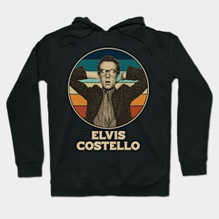 retro Elvis Costello Hoodie